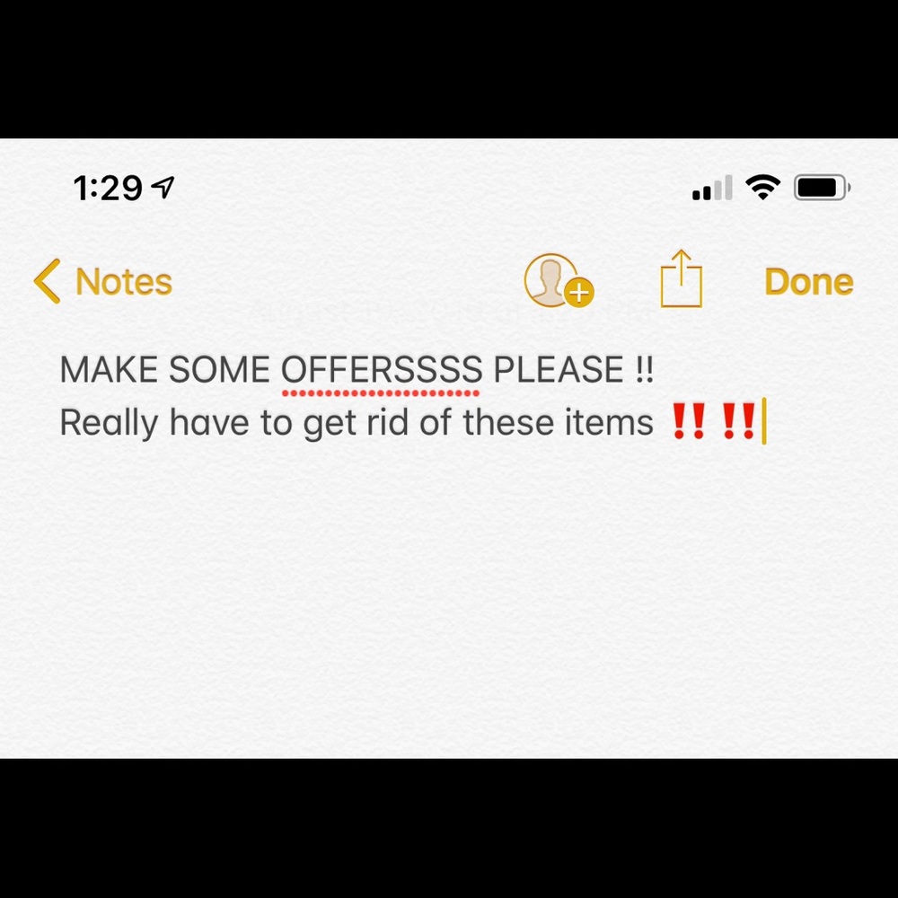 Everything MUST go !